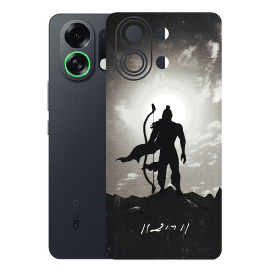 OPPO Phone Skins 2025 (All Models) - Jai Siya Ram - 3D Embossed Finish (L-200) Oppo K13 Turbo 5G