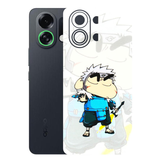 OPPO Phone Skins 2025 (All Models) - Angry Young Shinchan - 3D Embossed Finish (L-226) Oppo K13 Turbo 5G