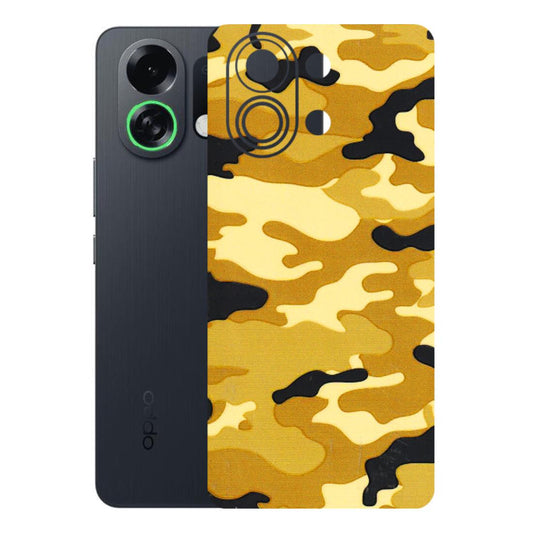 OPPO Phone Skins 2025 (All Models) - Indian Camo - 3D Embossed Finish (L-228) Oppo K13 Turbo 5G
