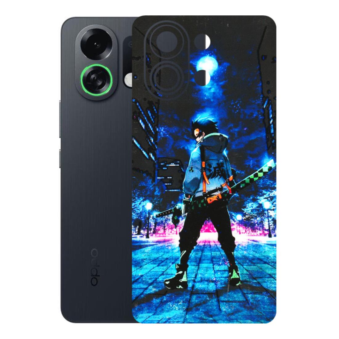OPPO Phone Skins 2025 (All Models) - Demon Slayer Sword - 3D Embossed Finish (L-247) Oppo K13 Turbo 5G