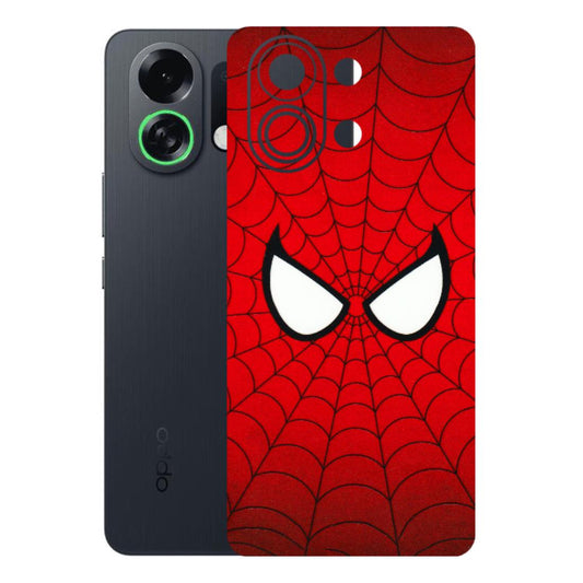 OPPO Phone Skins 2025 (All Models) - Spidey Eyes - 3D Embossed Finish (L-257) Oppo K13 Turbo 5G