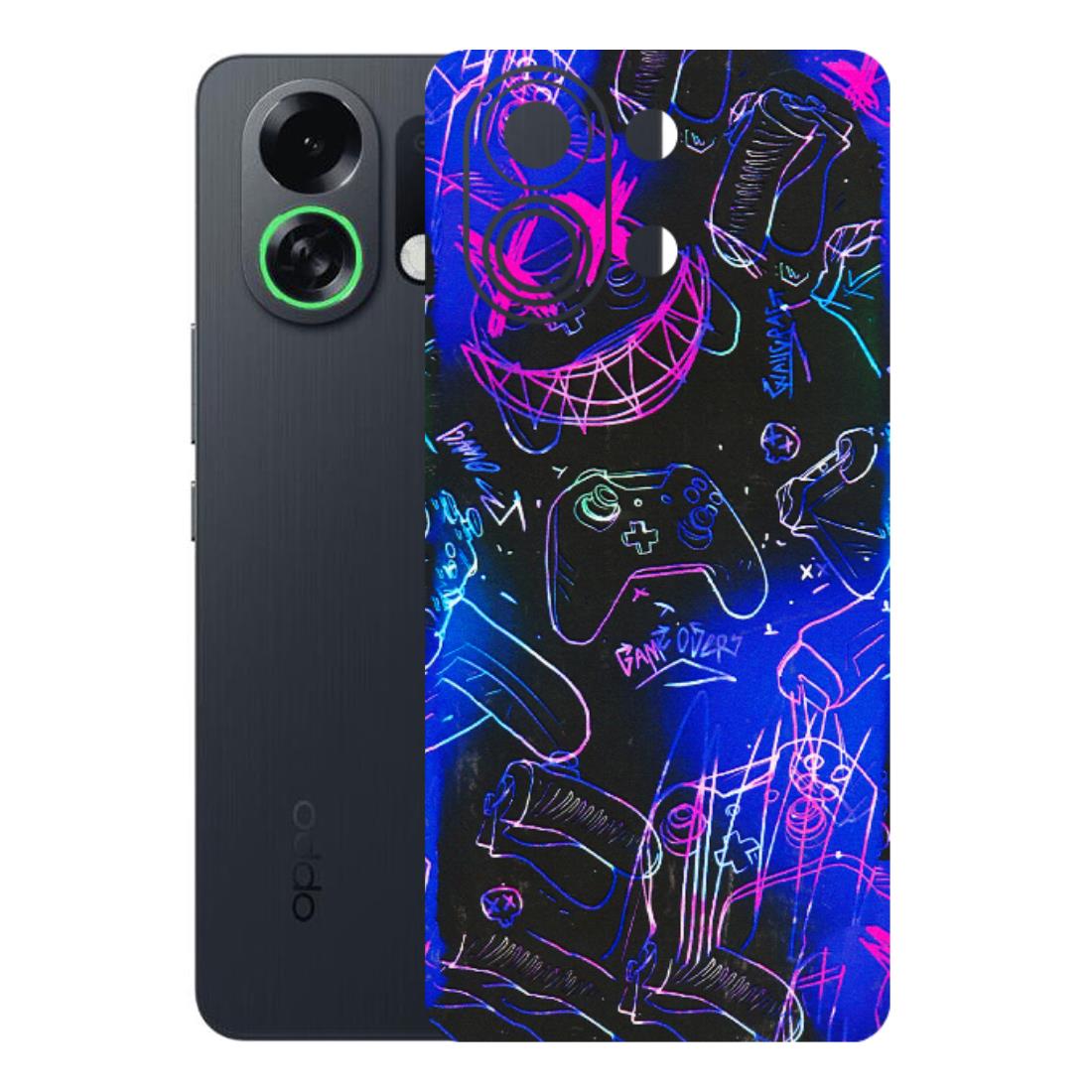 OPPO Phone Skins 2025 (All Models) - Gamers Paradise - 3D Embossed Finish (L-258) Oppo K13 Turbo 5G