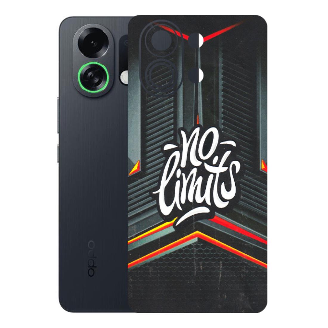 OPPO Phone Skins 2025 (All Models) - No Limits Latest - 3D Embossed Finish (L-286) Oppo K13 Turbo 5G