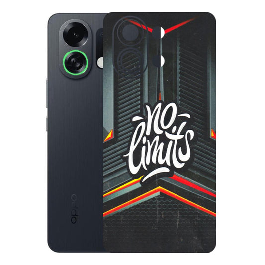OPPO Phone Skins 2025 (All Models) - No Limits Latest - 3D Embossed Finish (L-286) Oppo K13 Turbo 5G