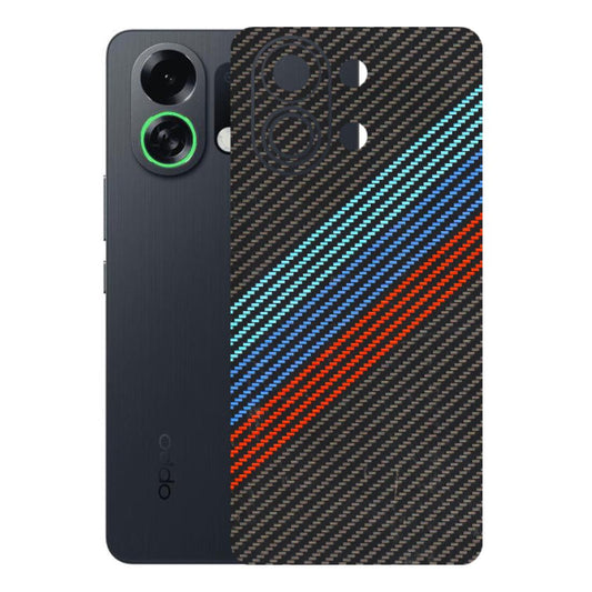 OPPO Phone Skins 2025 (All Models) - Carbon BM - 3D Embossed Finish (L-302) Oppo K13 Turbo 5G