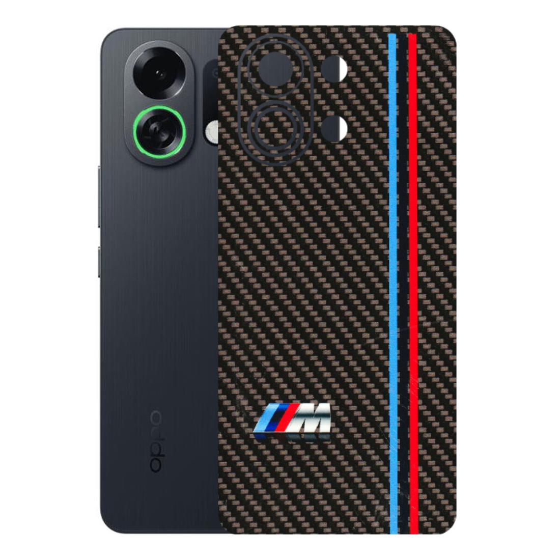 OPPO Phone Skins 2025 (All Models) - BM Carbon Fiber Feels - 3D Embossed Finish (L-38) Oppo K13 Turbo 5G