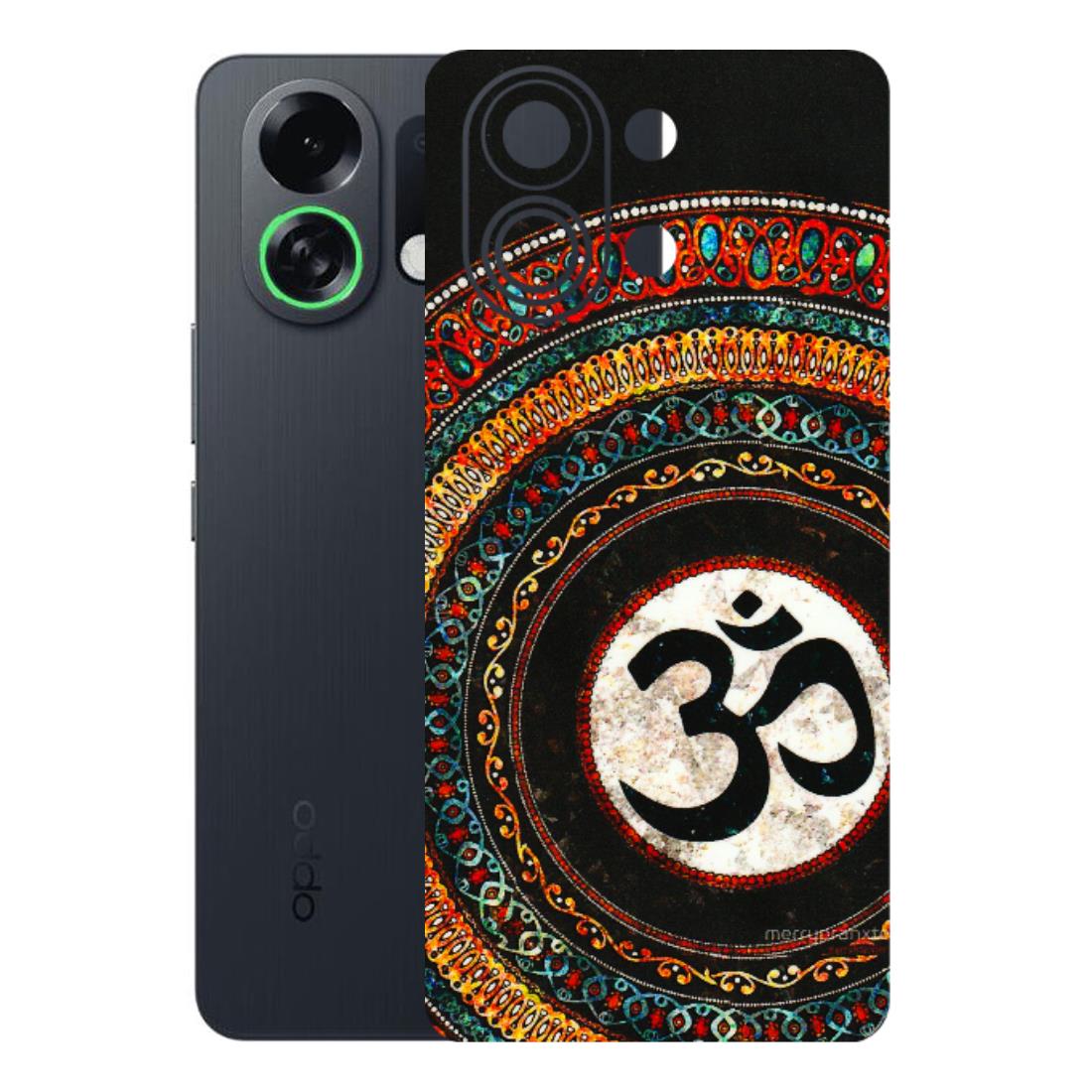 OPPO Phone Skins 2025 (All Models) - Aum Chant Abstract - 3D Embossed Finish (L-42) Oppo K13 Turbo 5G