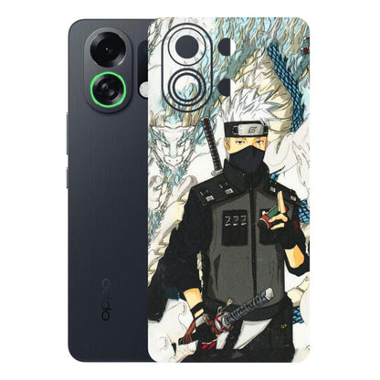 OPPO Phone Skins 2025 (All Models) - Kakashi Hatake Naruto Anime - 3D Embossed Finish (L-46) Oppo K13 Turbo 5G