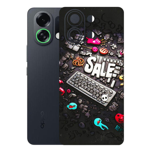OPPO Phone Skins 2025 (All Models) - Gadgets Sale - 3D Embossed Finish (L-50) Oppo K13 Turbo 5G