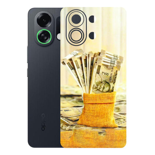 OPPO Phone Skins 2025 (All Models) - Show Me The Money - 3D Embossed Finish (L-52) Oppo K13 Turbo 5G
