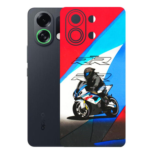 OPPO Phone Skins 2025 (All Models) - Bikers Love - 3D Embossed Finish (L-58) Oppo K13 Turbo 5G