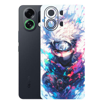 OPPO Phone Skins 2025 (All Models) - Naruto Face Mask - Matte Finish (M-03) Oppo K13 Turbo 5G