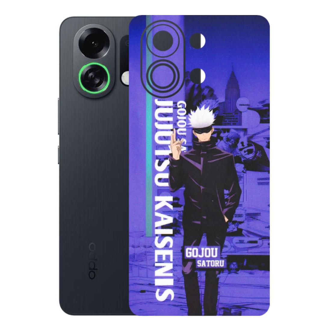 OPPO Phone Skins 2025 (All Models) - Jujutsu Kaisen Gojo - Matte Finish (M-05) Oppo K13 Turbo 5G