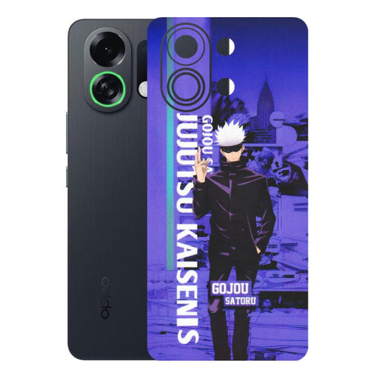 OPPO Phone Skins 2025 (All Models) - Jujutsu Kaisen Gojo - Matte Finish (M-05) Oppo K13 Turbo 5G