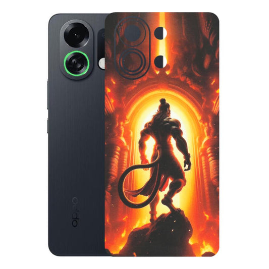 OPPO Phone Skins 2025 (All Models) - HanumanJi - Matte Finish (M-06) Oppo K13 Turbo 5G
