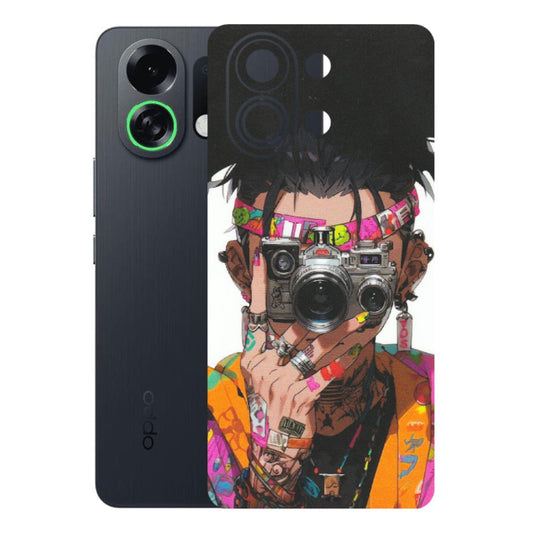 OPPO Phone Skins 2025 (All Models) - Camera Lover Girl - Matte Finish (M-09) Oppo K13 Turbo 5G