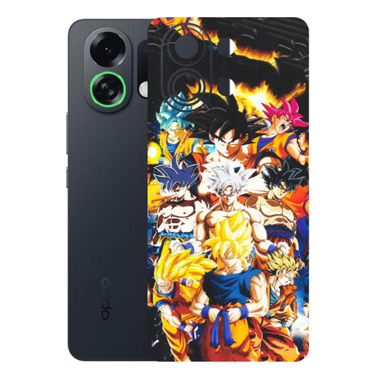OPPO Phone Skins 2025 (All Models) - Ultimate Dragon Ball Z - Matte Finish (M-100) Oppo K13 Turbo 5G