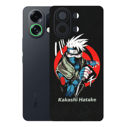 OPPO Phone Skins 2025 (All Models) - Naruto Kakashi Hatake Killer Latest - Matte Finish (M-114) Oppo K13 Turbo 5G