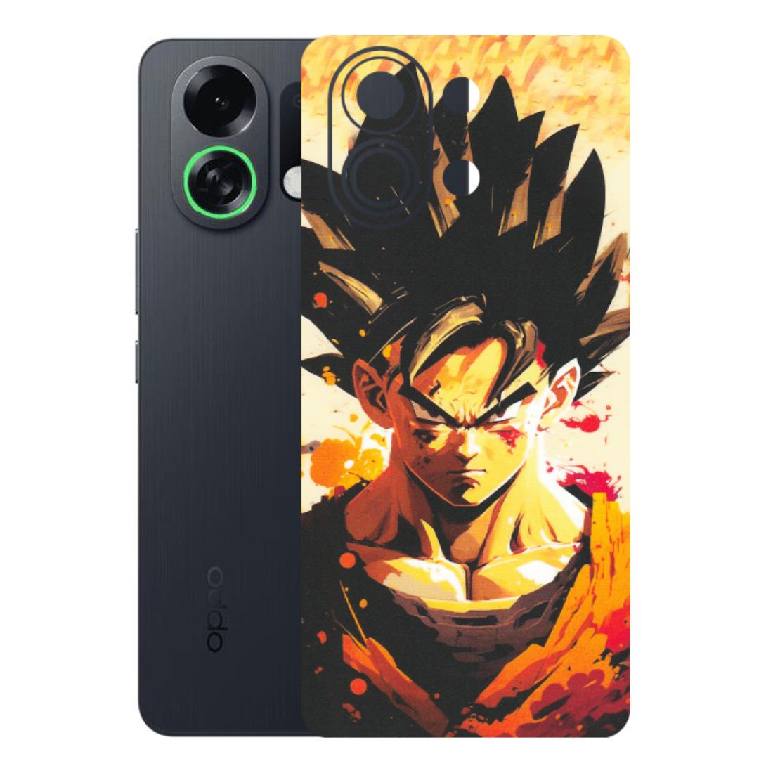 OPPO Phone Skins 2025 (All Models) - Angry Goku - Matte Finish (M-12) Oppo K13 Turbo 5G