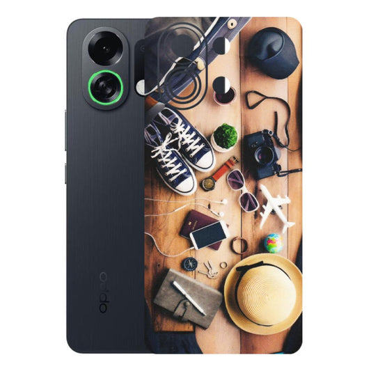 OPPO Phone Skins 2025 (All Models) - Travel Wanderlust - Matte Finish (M-133) Oppo K13 Turbo 5G