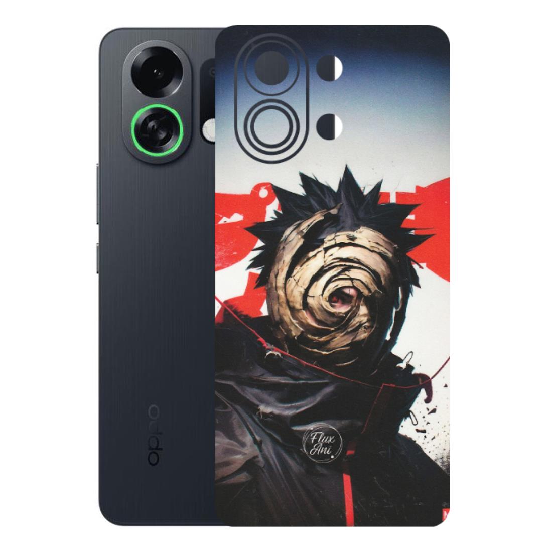 OPPO Phone Skins 2025 (All Models) - Obito Uchiha Cool Anime - Matte Finish (M-134) Oppo K13 Turbo 5G