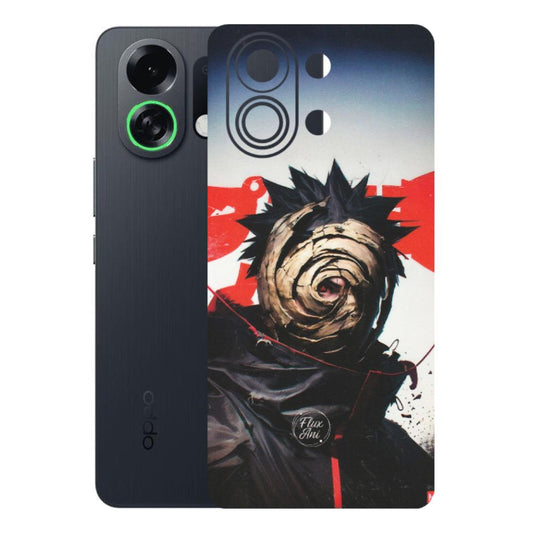 OPPO Phone Skins 2025 (All Models) - Obito Uchiha Cool Anime - Matte Finish (M-134) Oppo K13 Turbo 5G