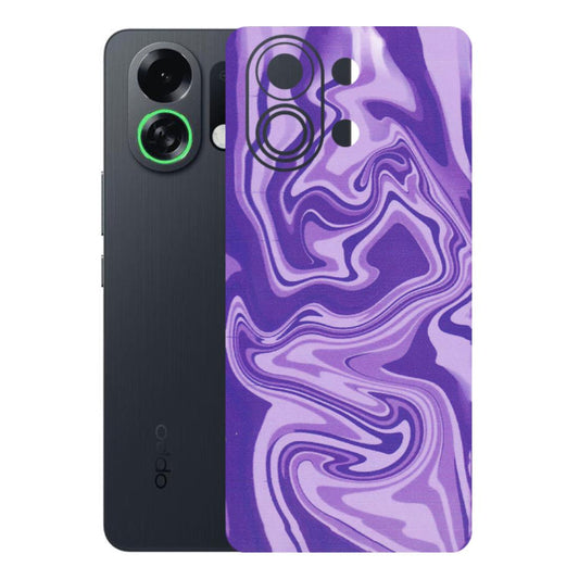 OPPO Phone Skins 2025 (All Models) - Hazy Purple Nights - Matte Finish (M-14) Oppo K13 Turbo 5G