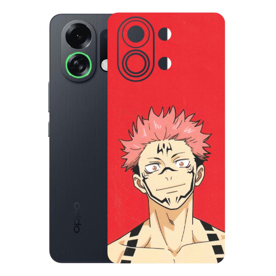 OPPO Phone Skins 2025 (All Models) - Ryomen Sukuna Fun Anime - Matte Finish (M-153) Oppo K13 Turbo 5G