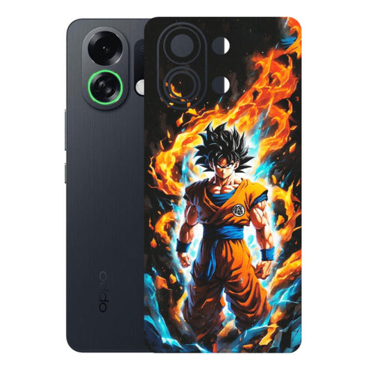 OPPO Phone Skins 2025 (All Models) - Goku Transformation Anime - Matte Finish (M-159) Oppo K13 Turbo 5G