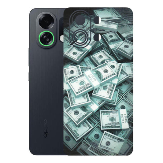 OPPO Phone Skins 2025 (All Models) - Hundred Dollar Bill - Matte Finish (M-162) Oppo K13 Turbo 5G