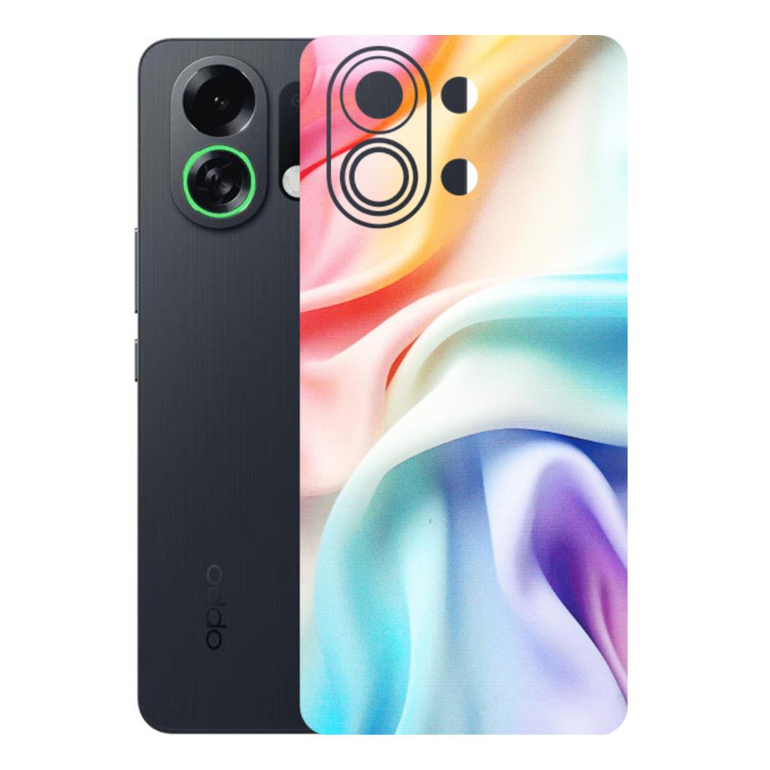 OPPO Phone Skins 2025 (All Models) - Colourful Silk Cloth - Matte Finish (M-165) Oppo K13 Turbo 5G