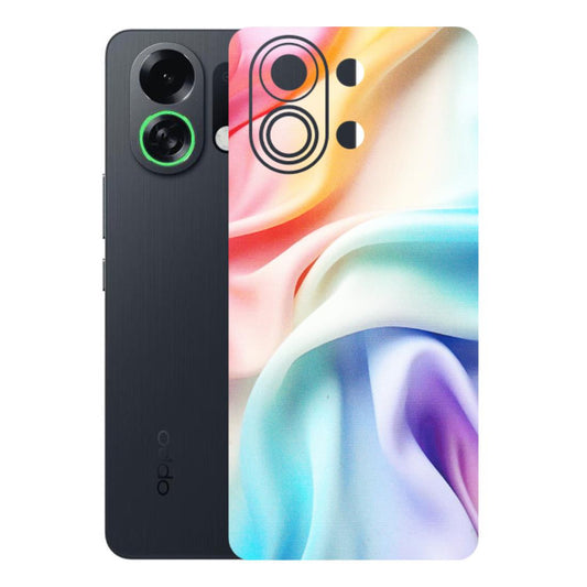 OPPO Phone Skins 2025 (All Models) - Colourful Silk Cloth - Matte Finish (M-165) Oppo K13 Turbo 5G