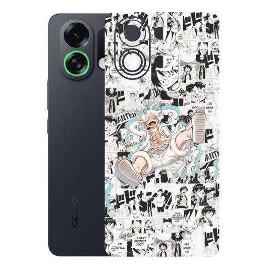 OPPO Phone Skins 2025 (All Models) - One Piece Comic - Matte Finish (M-168) Oppo K13 Turbo 5G