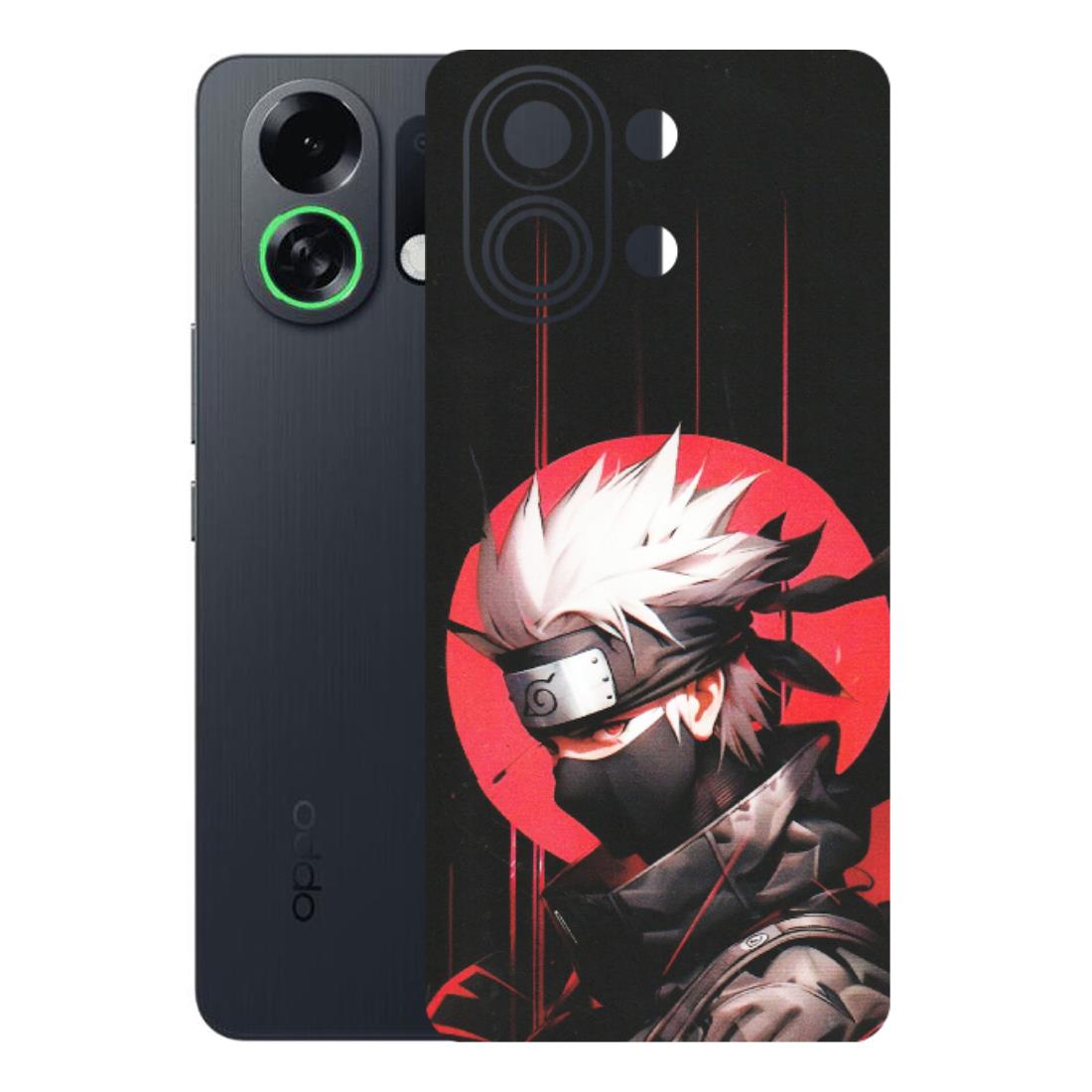 OPPO Phone Skins 2025 (All Models) - Naruto Anime Blood - Matte Finish (M-170) Oppo K13 Turbo 5G