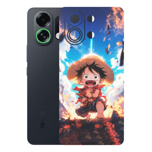 OPPO Phone Skins 2025 (All Models) - Toon One Piece Cute Character - Matte Finish (M-35) Oppo K13 Turbo 5G