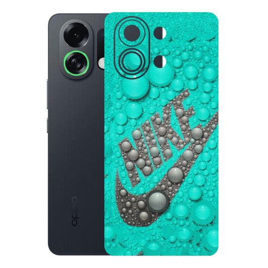 OPPO Phone Skins 2025 (All Models) - Shoe Brand Bubbles - Matte Finish (M-42) Oppo K13 Turbo 5G