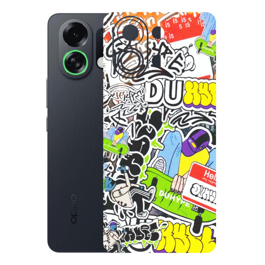 OPPO Phone Skins 2025 (All Models) - Dope Graffiti - Matte Finish (M-61) Oppo K13 Turbo 5G
