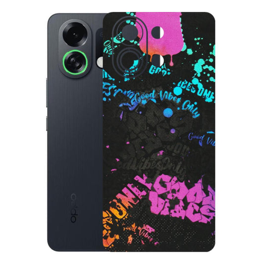 OPPO Phone Skins 2025 (All Models) - Majestic Black Vibes - Matte Finish (M-62) Oppo K13 Turbo 5G