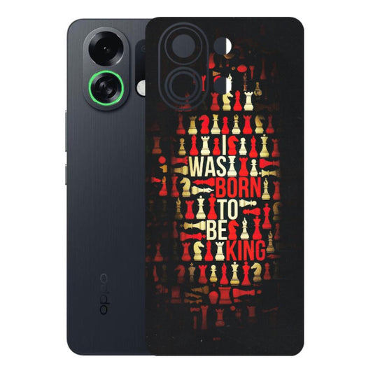 OPPO Phone Skins 2025 (All Models) - Born To Be King - Matte Finish (M-73) Oppo K13 Turbo 5G