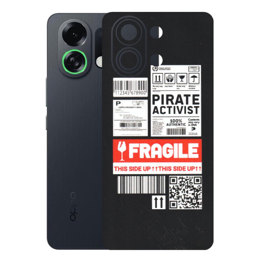 OPPO Phone Skins 2025 (All Models) - Handle With Care - Matte Finish (M-99) Oppo K13 Turbo 5G