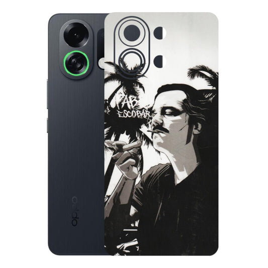 OPPO Phone Skins 2025 (All Models) - Pab Escobar - Transparent Finish (T-05) Oppo K13 Turbo 5G