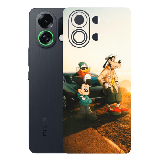 OPPO Phone Skins 2025 (All Models) - Hello Mr. Goofy - Transparent Finish (T-13) Oppo K13 Turbo 5G