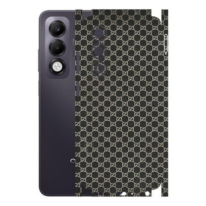 OPPO Phone Skins 2025 (All Models) - Black G Print - 3D Embossed Finish (L-109) Oppo K13x 5G