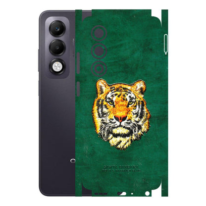 OPPO Phone Skins 2025 (All Models) - Leather Feel Tiger - 3D Embossed Finish (L-111) Oppo K13x 5G