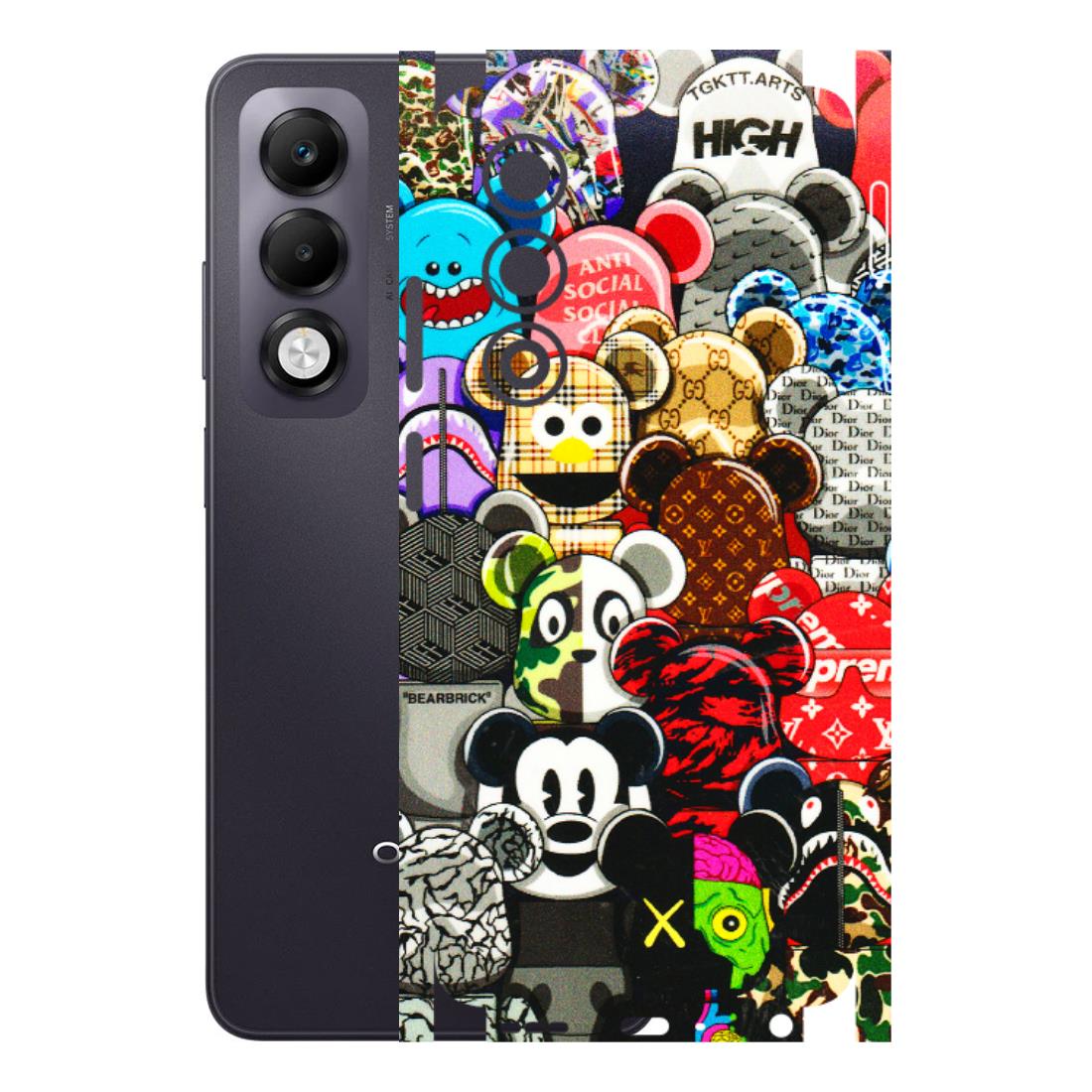 OPPO Phone Skins 2025 (All Models) - More Mickey Mouses - 3D Embossed Finish (L-118) Oppo K13x 5G