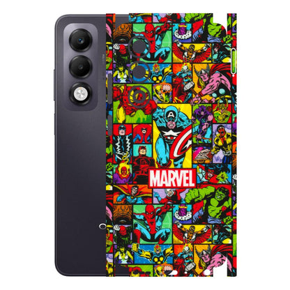 OPPO Phone Skins 2025 (All Models) - MARVELOUS Comic Characters - 3D Embossed Finish (L-129) Oppo K13x 5G