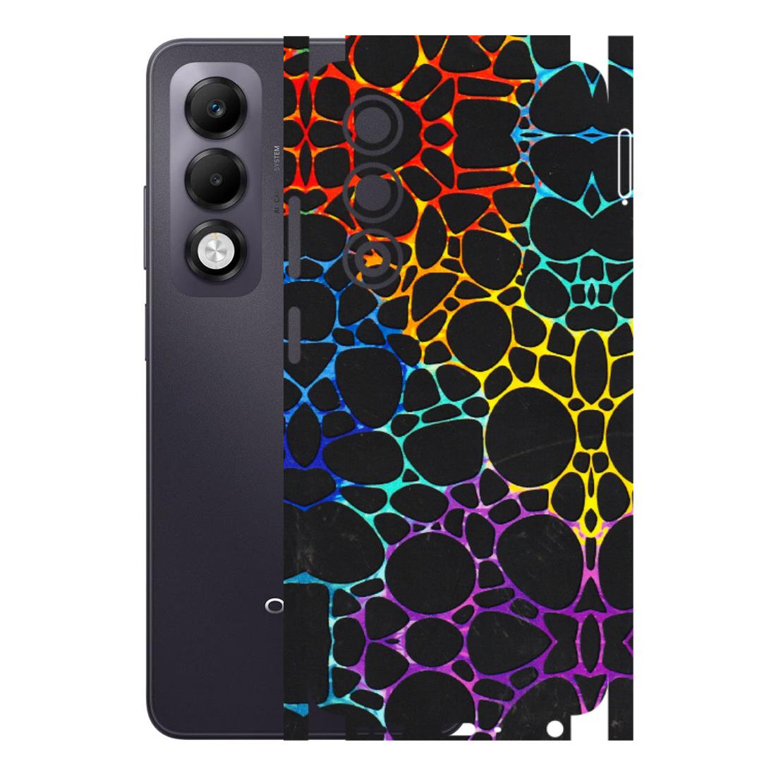 OPPO Phone Skins 2025 (All Models) - Abstract Art MultiColour - 3D Embossed Finish (L-133) Oppo K13x 5G