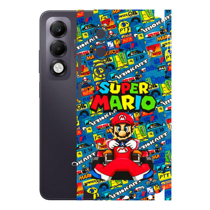 OPPO Phone Skins 2025 (All Models) - Super Mario Kart - 3D Embossed Finish (L-140) Oppo K13x 5G