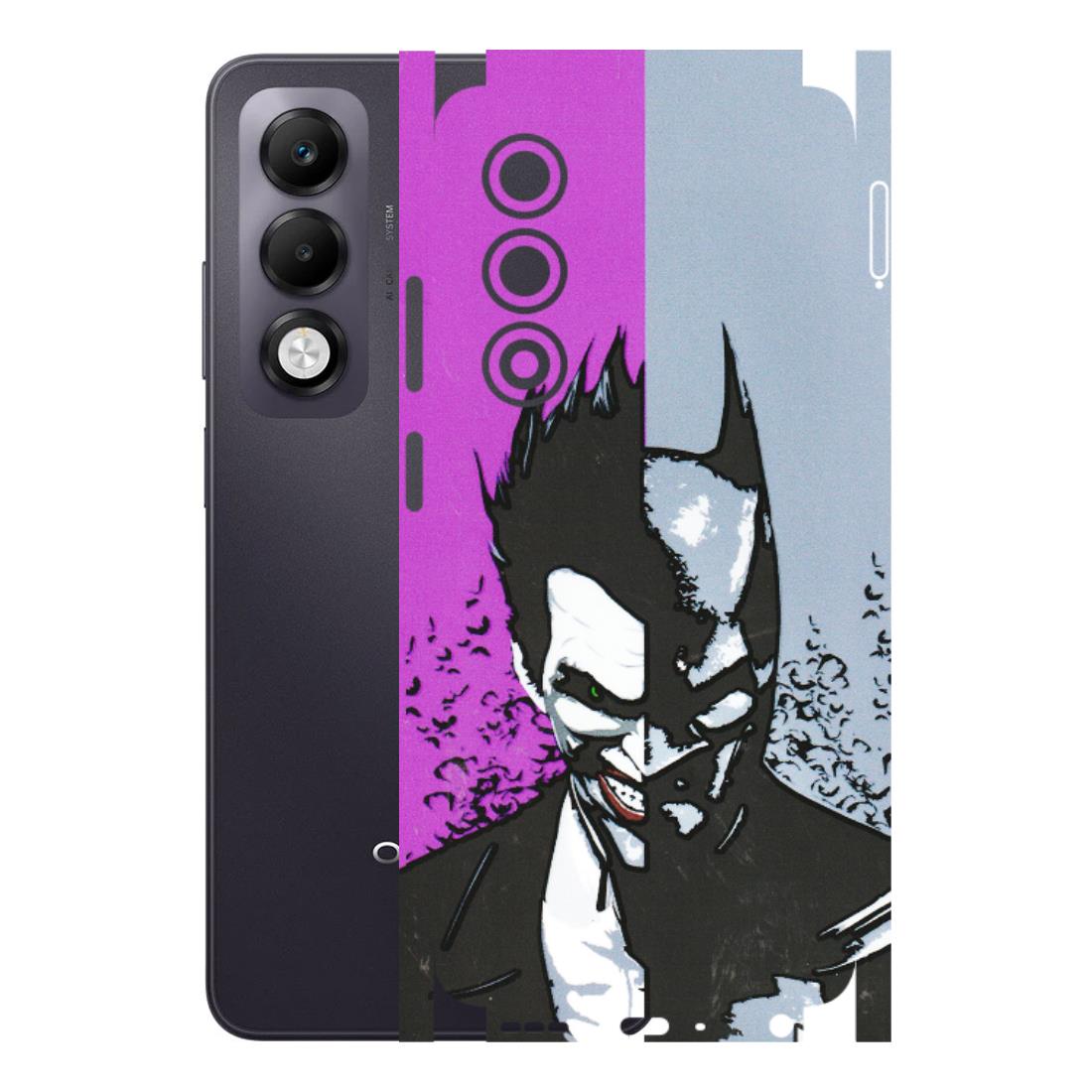 OPPO Phone Skins 2025 (All Models) - Batman & Joker - 3D Embossed Finish (L-143) Oppo K13x 5G
