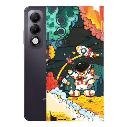 OPPO Phone Skins 2025 (All Models) - Astronauts & Spaceship - 3D Embossed Finish (L-145) Oppo K13x 5G
